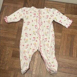 Kissy Kissy Mermaid Print Footie Size 3-6 Months